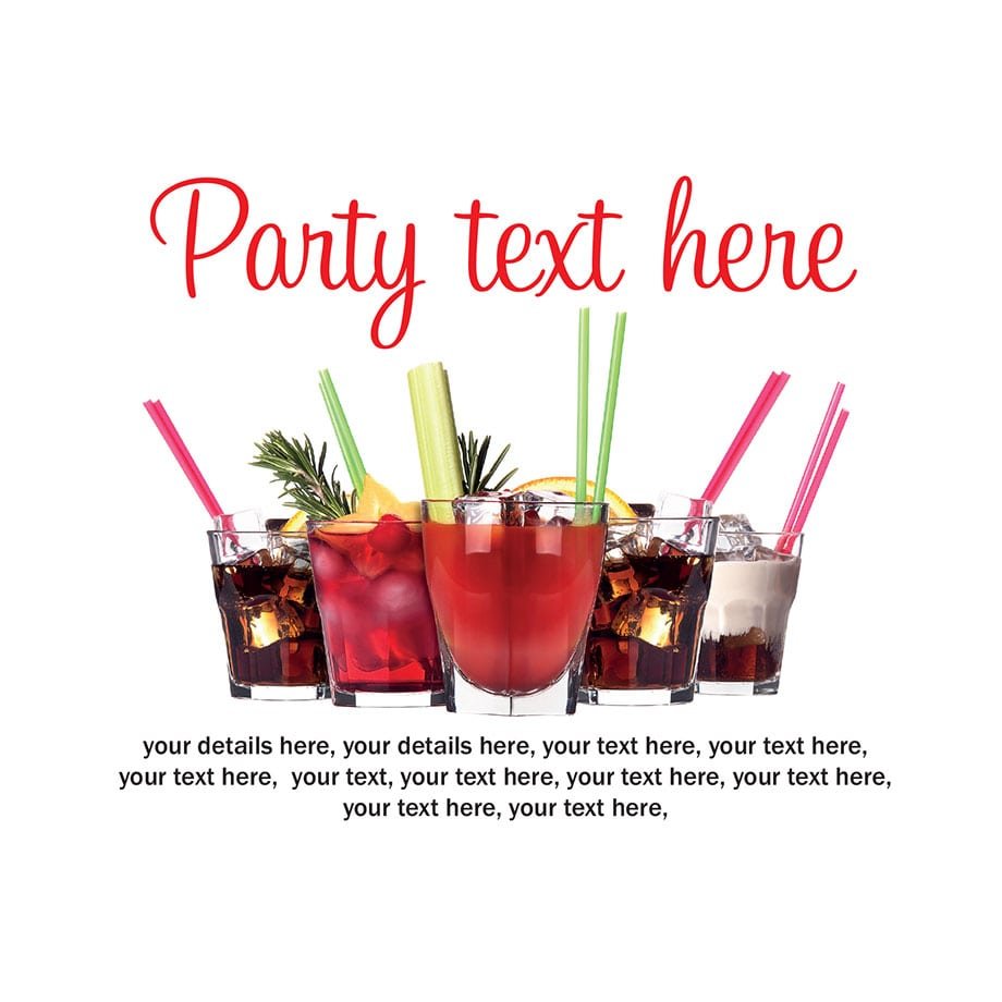 Doc    Drinks Party Invitations â Unique Cocktail Party Invitation